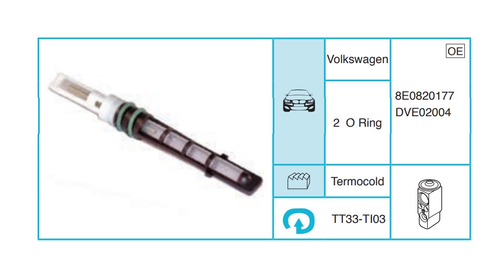 VOLKSWAGEN - Kalem Tipi Expansion TT33-KL03