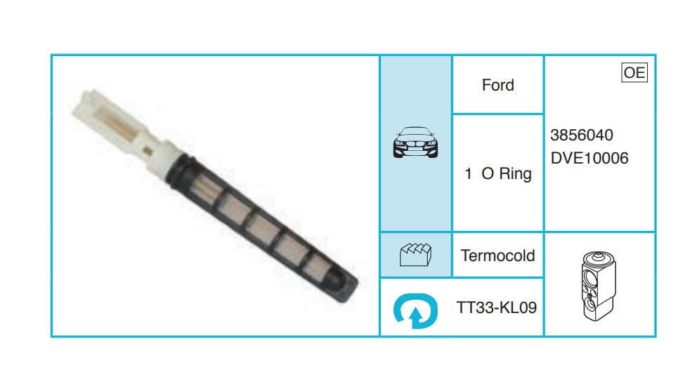 FORD - Kalem Tipi Ekspansiyon TT33-KL09