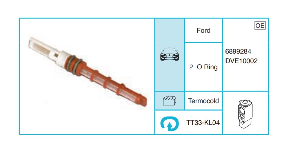 FORD - Kalem Tipi Ekspansiyon TT33-KL04