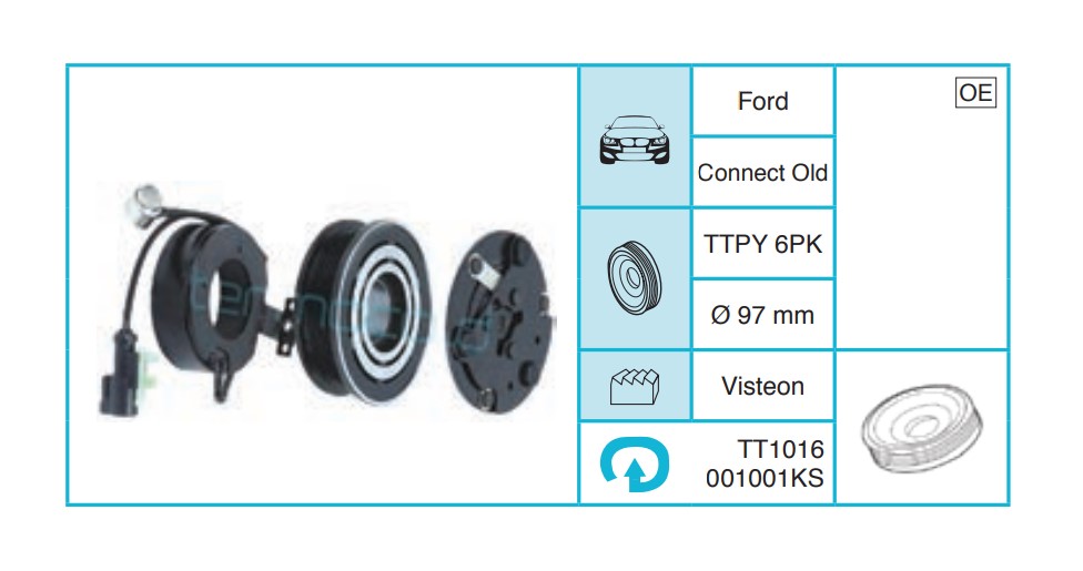 FORD Focus Kasnak Seti TT1016001001KS