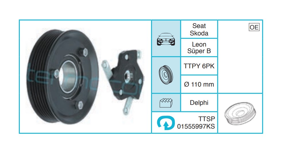 VOLKSWAGEN Golf V Kasnak Seti TTSP01555997KS