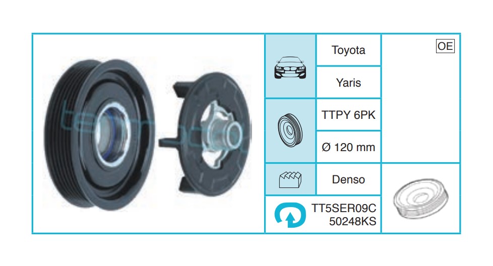 TOYOTA Yaris Kasnak Seti TT5SER09C50248KS