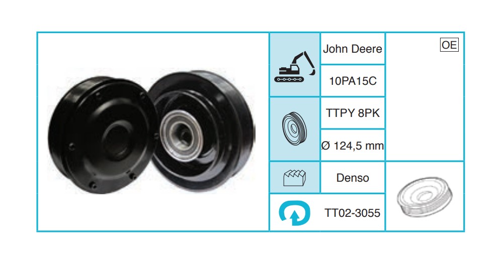JOHN DEERE - Kasnak Seti TT02-3055