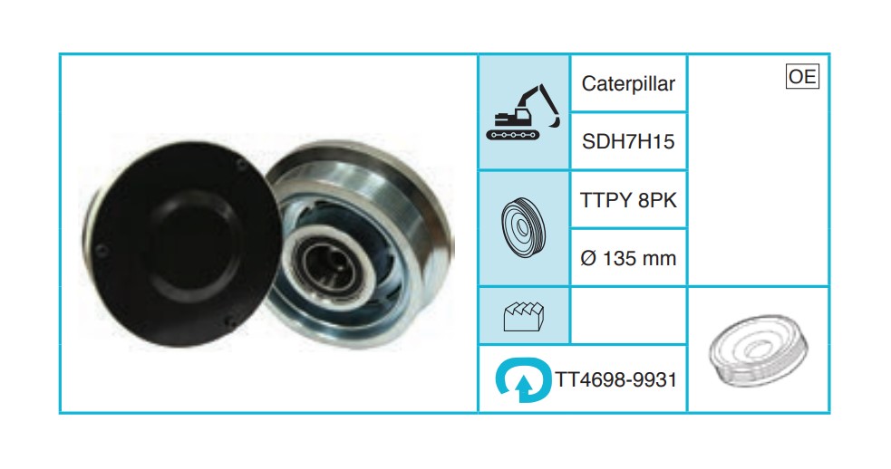 CATERPILLAR - Kasnak Seti TT4698-9931