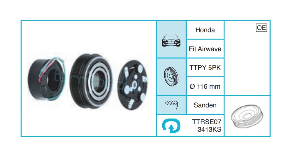 HONDA Fit Airwave Kasnak Seti TTRSE073413KS