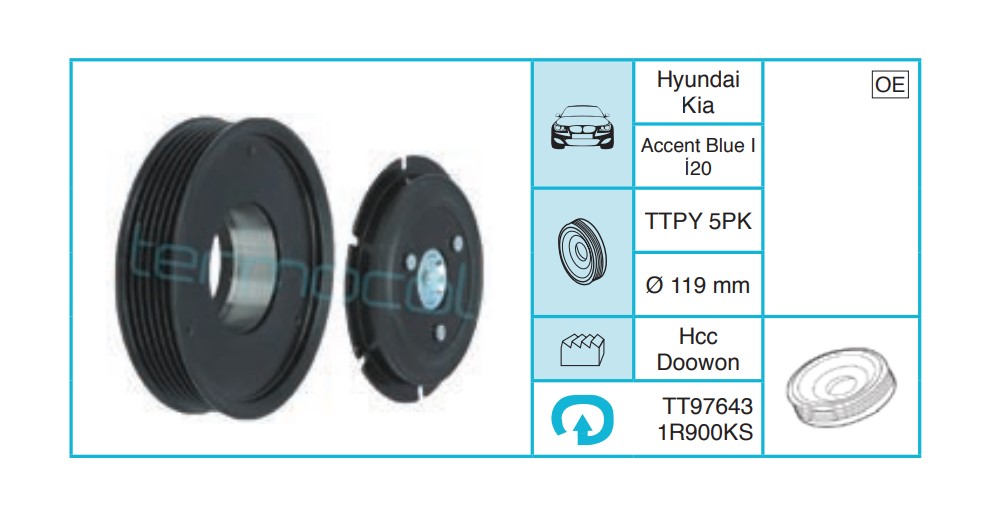 KIA - Kasnak Seti TT976431R900KS