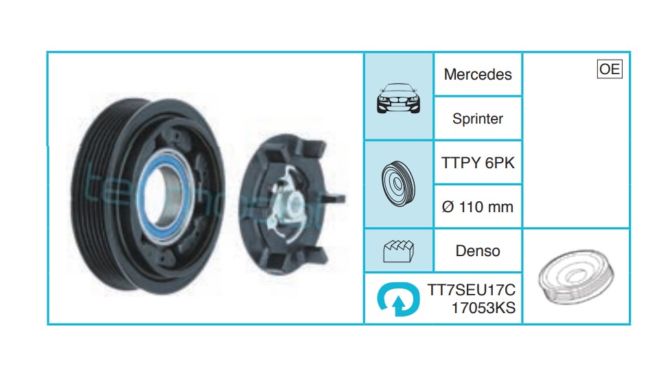 MERCEDES Sprinter Kasnak Seti TT7SEU17C17053KS