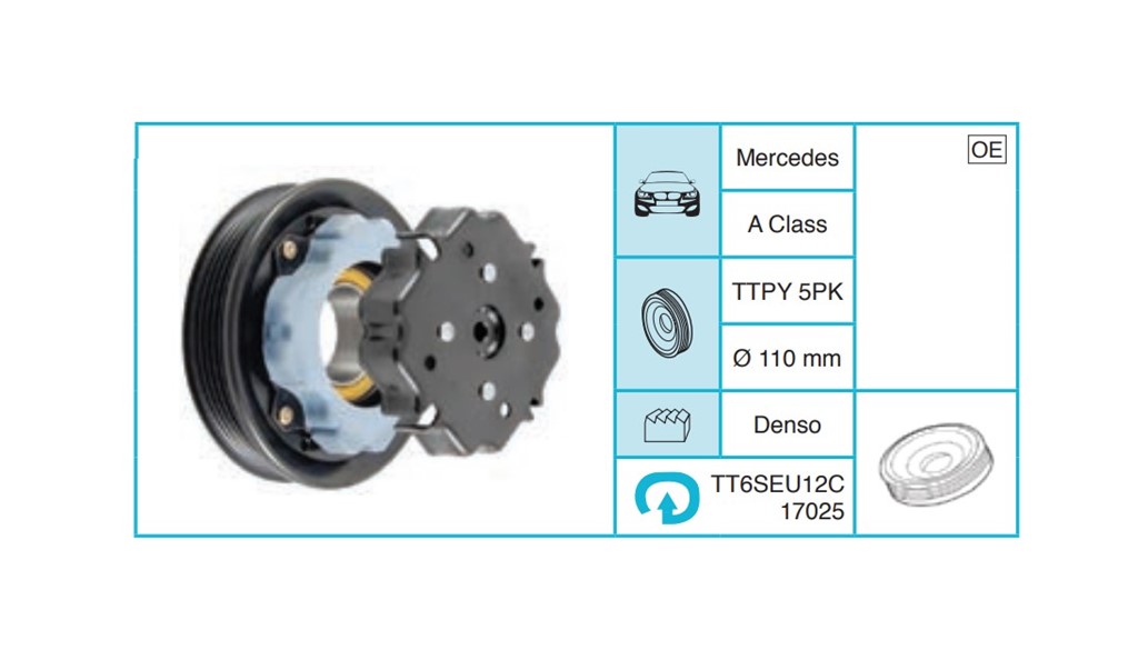 MERCEDES A Class Kasnak Seti TT6SEU12C17025