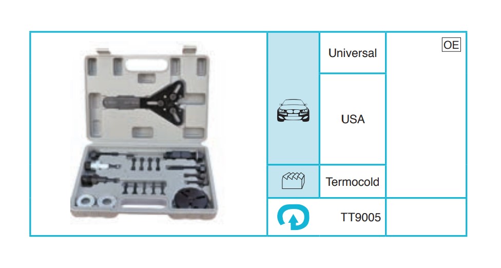 UNIVERSAL USA Servis Ekipmanları ve Aksesuarlar TT9005
