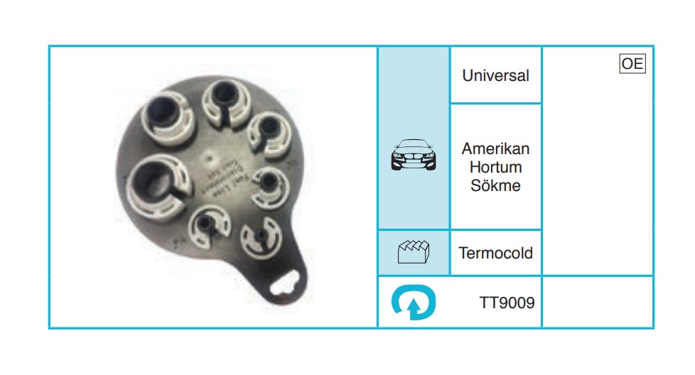 UNIVERSAL 9009 Servis Ekipmanları ve Aksesuarlar TT9009