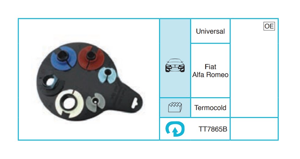 ALFA ROMEO - Set Ekipmanları ve Aksesuarlar TT7865B