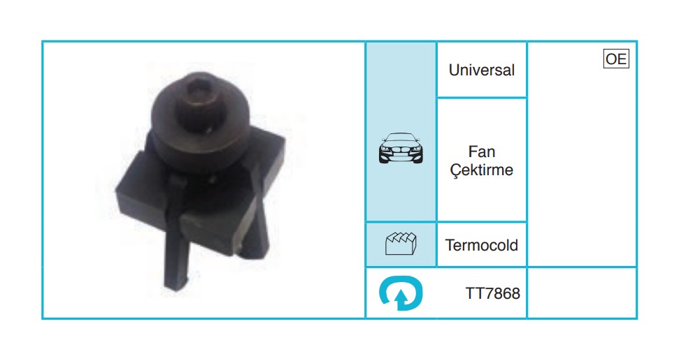 UNIVERSAL 7868 Servis Ekipmanları ve Aksesuarlar TT7868