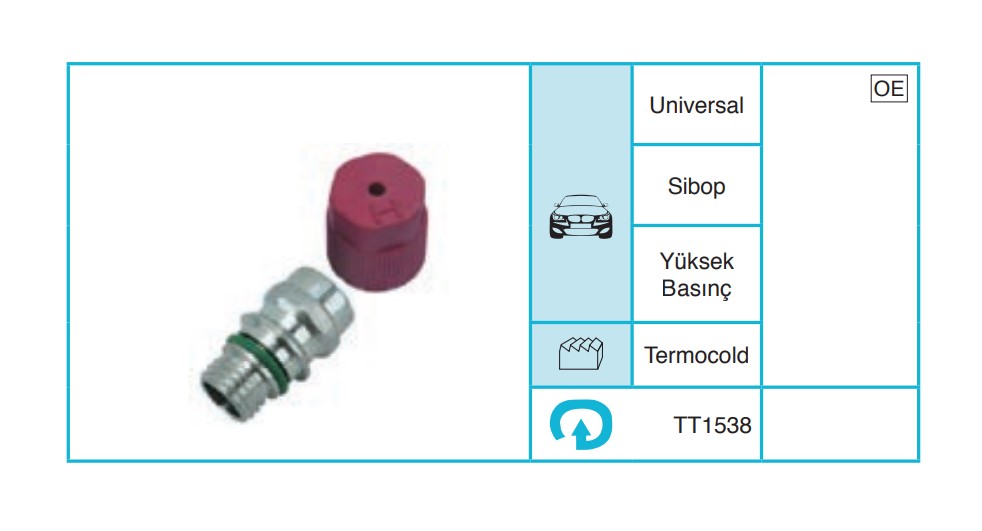 UNIVERSAL 1538 Servis Ekipmanları ve Aksesuarlar TT1538