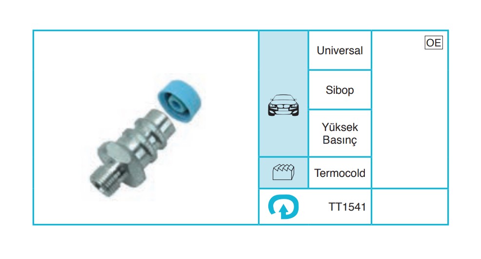 UNIVERSAL 1541 Servis Ekipmanları ve Aksesuarlar TT1541