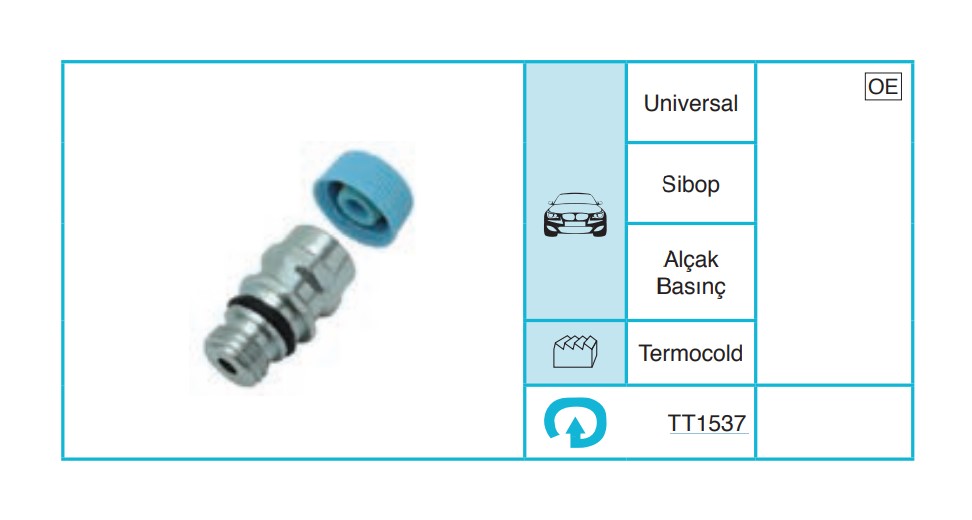 UNIVERSAL 1537 Servis Ekipmanları ve Aksesuarlar TT1537