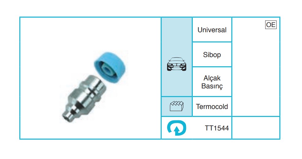 UNIVERSAL 1544 Servis Ekipmanları ve Aksesuarlar TT1544