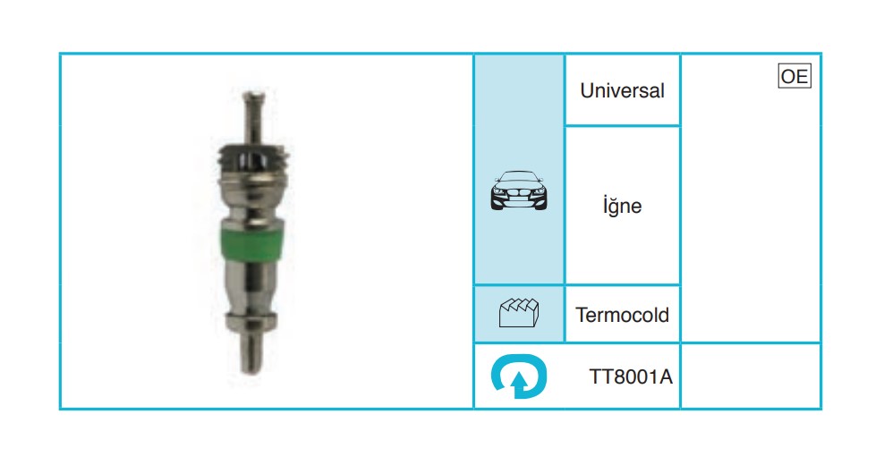 UNIVERSAL 8001A Servis Ekipmanları ve Aksesuarlar TT8001A