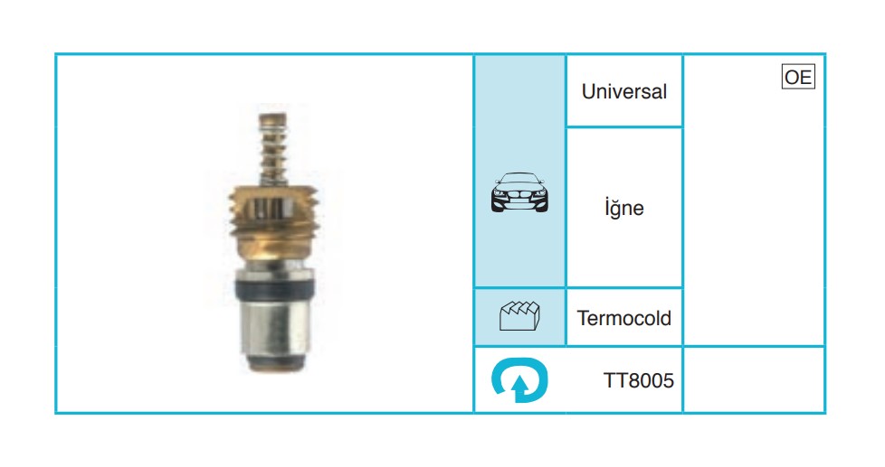 UNIVERSAL 8005 Servis Ekipmanları ve Aksesuarlar TT8005