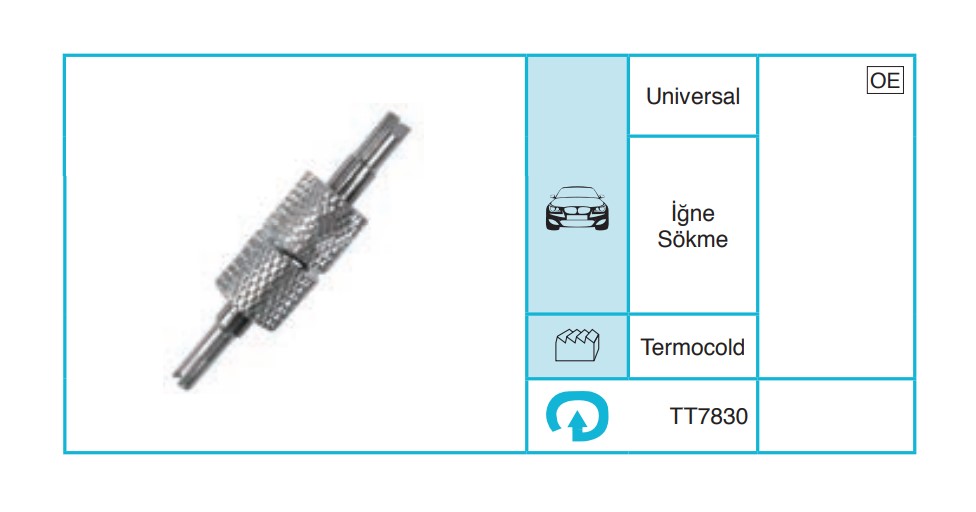 UNIVERSAL - Set Ekipmanları ve Aksesuarlar TT7830