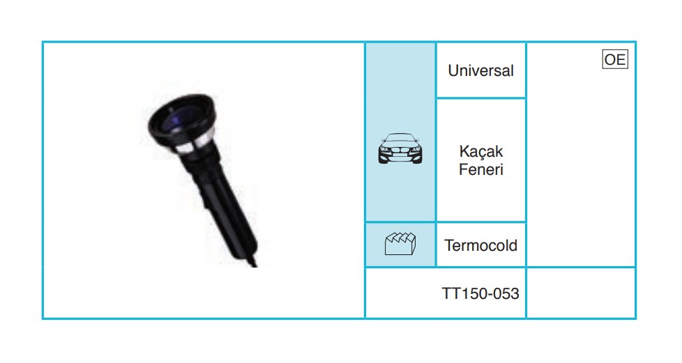 UNIVERSAL 150-053 Servis Ekipmanları ve Aksesuarlar TT150-053