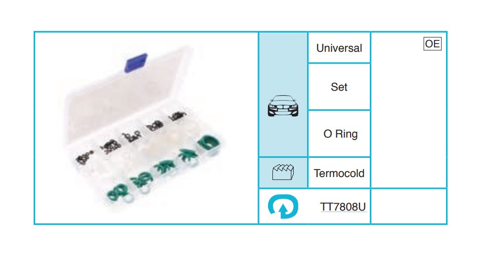 UNIVERSAL Set O Ring O Ring TT7808U