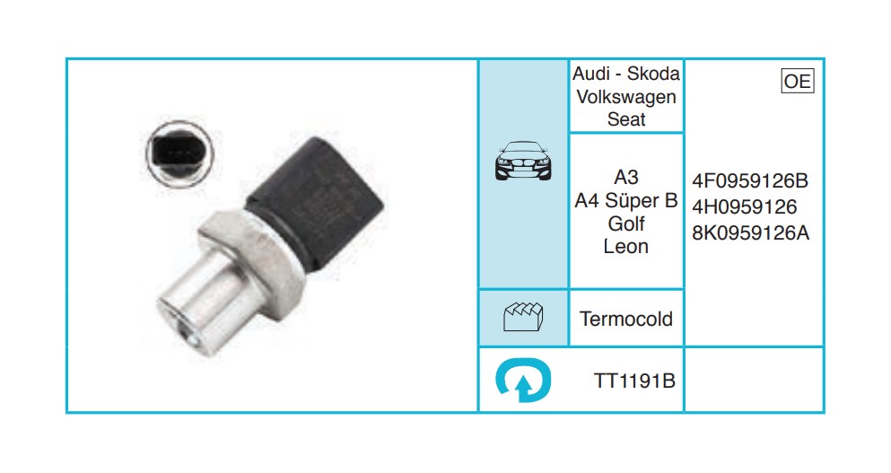 AUDI A3-A4 Müşür TT1191B