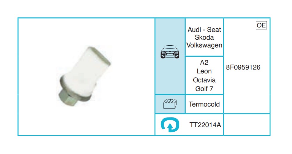 SEAT Leon Müşür 8F0959126