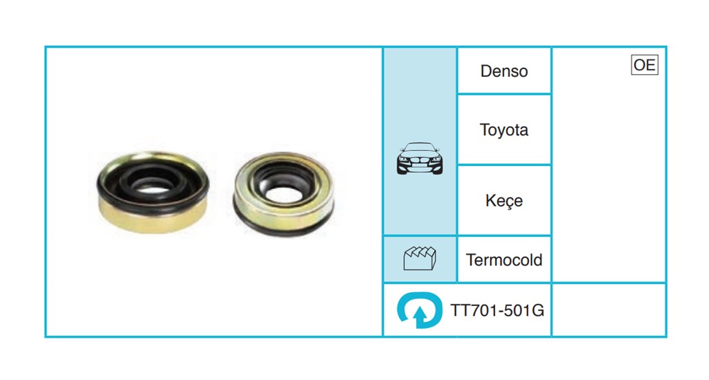 TOYOTA Keçe Keçe TT701-501G