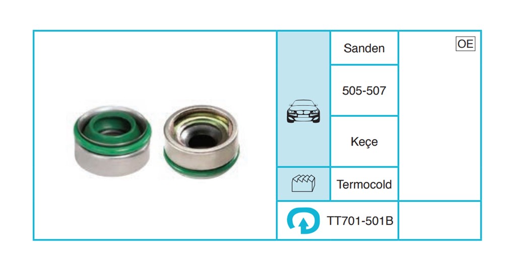 UNIVERSAL 505-507 Keçe Keçe TT701-501B