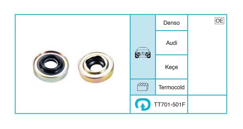 AUDI Keçe Keçe TT701-501F