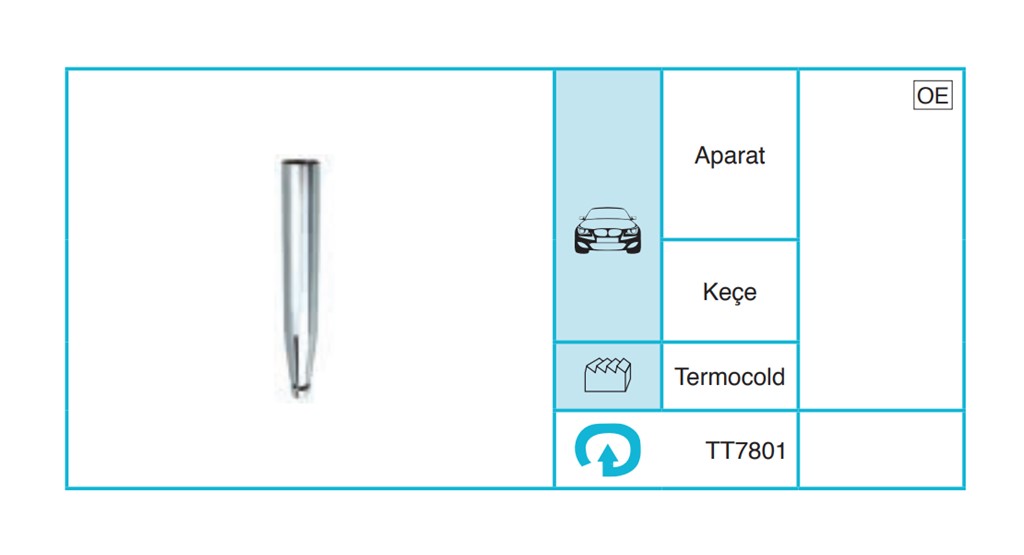 TERMOCOLD Aparat Keçe Keçe TT7801