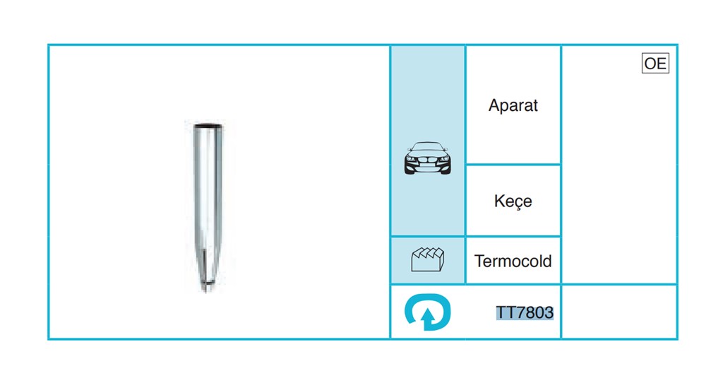 TERMOCOLD Aparat Keçe Keçe TT7803