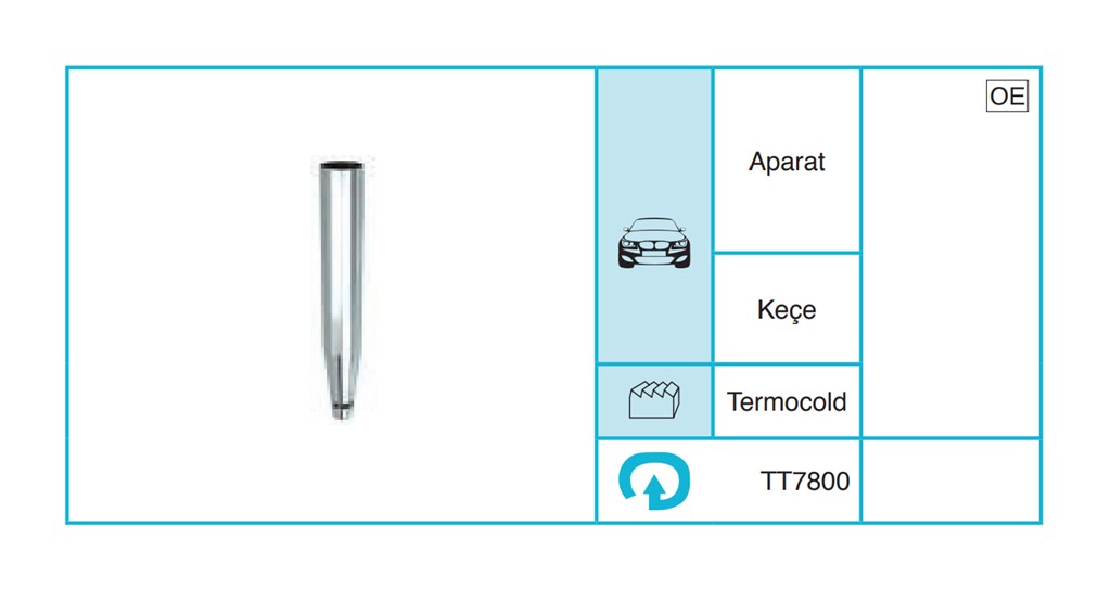 TERMOCOLD Aparat Keçe Keçe TT7800