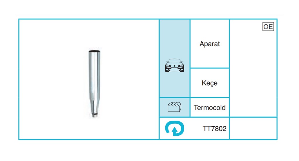 TERMOCOLD Aparat Keçe Keçe TT7802