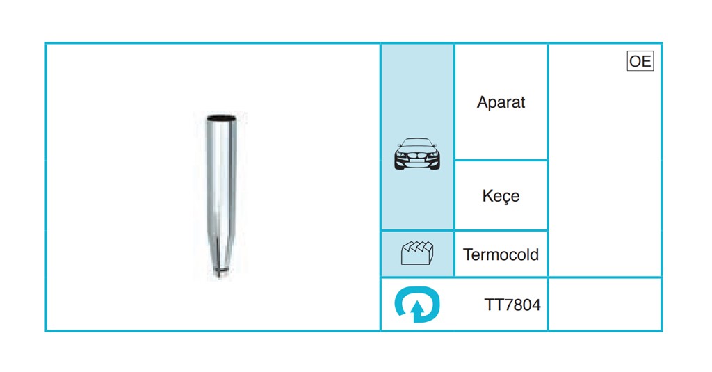 TERMOCOLD Aparat Keçe Keçe TT7804