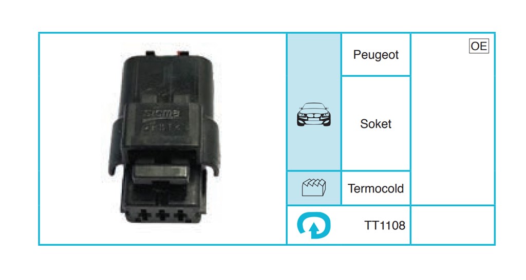 PEUGEOT - Kompresör Soketi TT1108