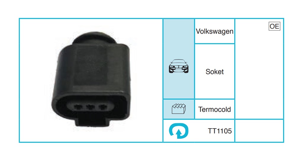 VOLKSWAGEN - Kompresör Soketi TT1105