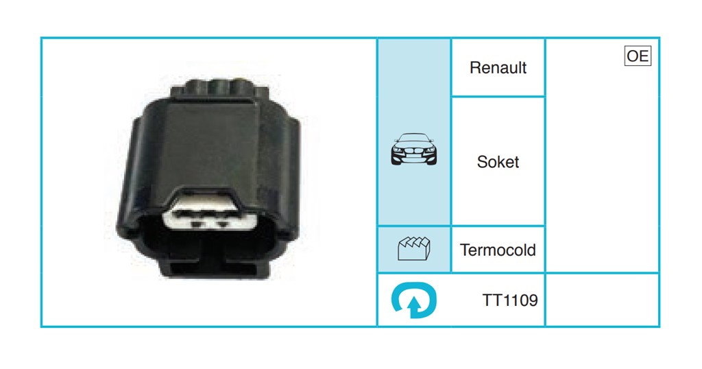 RENAULT - Kompresör Soketi TT1109