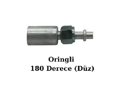 TERMOCOLD 8mm Oringli Alüminyum Düz Rekor TTR900-9004