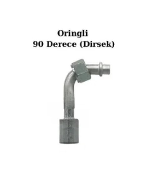 TERMOCOLD 10mm Oringli Alüminyum 90 Derece (Dirsek) Rekor TTR900-9009