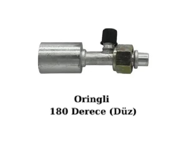TERMOCOLD 10mm İnyonlu Oringli Alüminyum Düz Rekor TTR900-9015