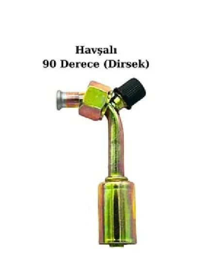 TERMOCOLD 10mm İnyonlu Havşalı Demir 90 Derece (Dirsek) Rekor TTR900-9016