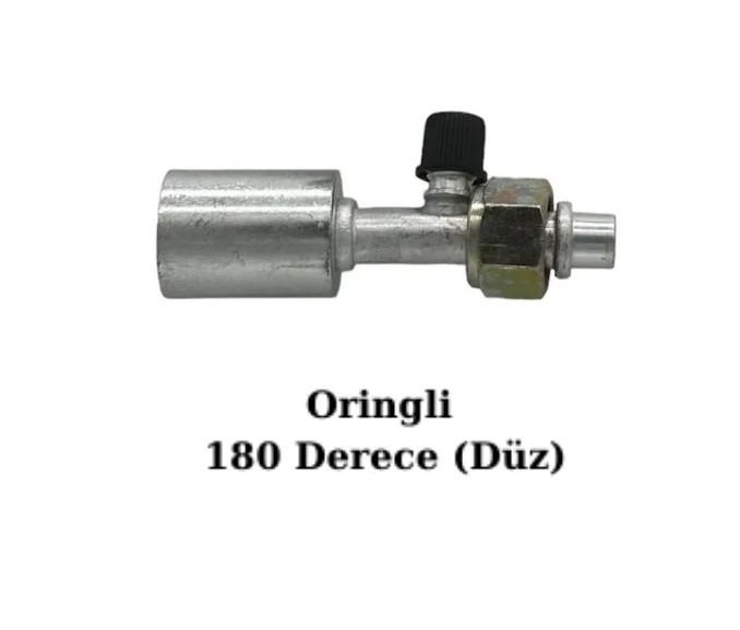 TERMOCOLD 13mm İnyonlu Oringli Alüminyum Düz Rekor TTR900-9027
