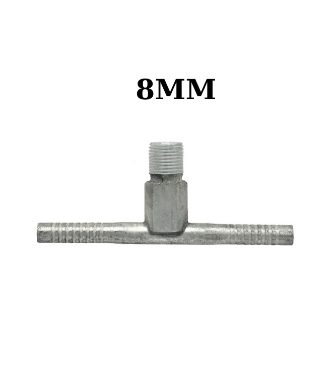 TERMOCOLD 8mm Diş Çıkışlı T Ekleme Rekor TTR900-9040