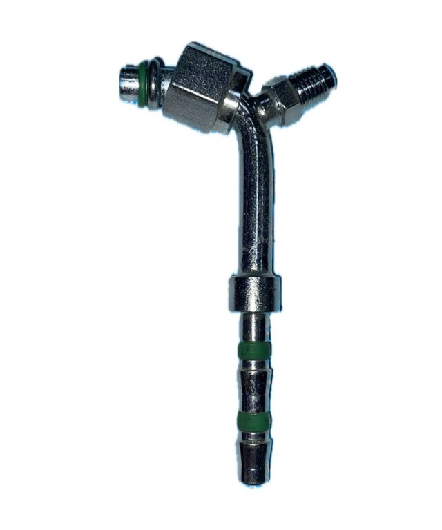 TERMOCOLD 8mm 5/16 90 Derece Portlu Oringli Kelepçeli Rekor TTR900-9071