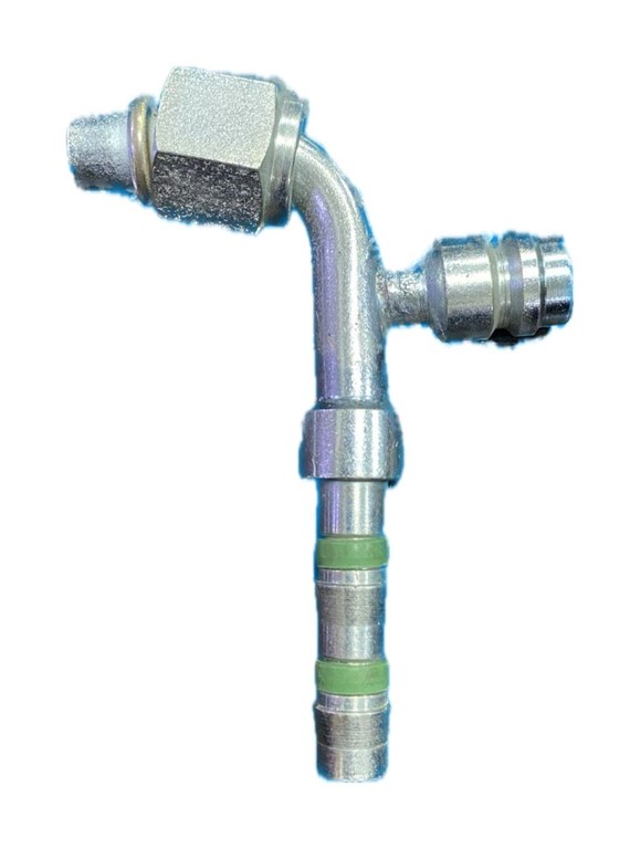 TERMOCOLD 10mm 13/32 90 Portlu Kelepçeli Oringli Metal Rekor TTR900-9074