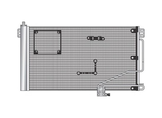MERCEDES BENZ C-CLASS (W203) Kondanser TT2035000654