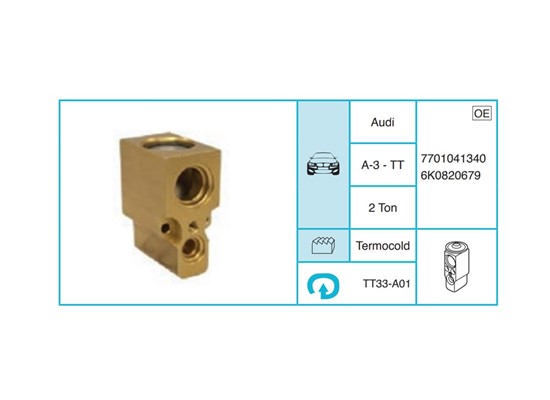 AUDI A3 - TT Ekspansiyon Valf TT33-A01