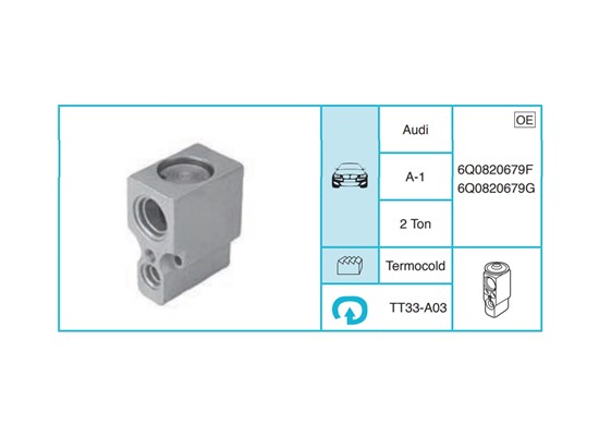 AUDI A1 Ekspansiyon Valf TT33-A03