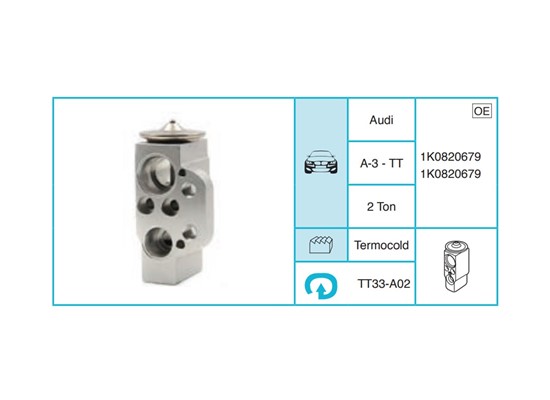 AUDI A3 - TT Ekspansiyon Valf TT33-A02